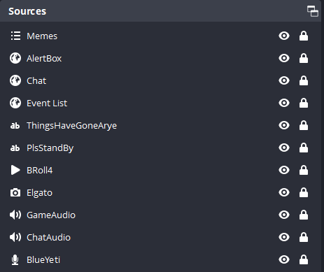 OBS Source Hierarchy for TechnicalDifficulties