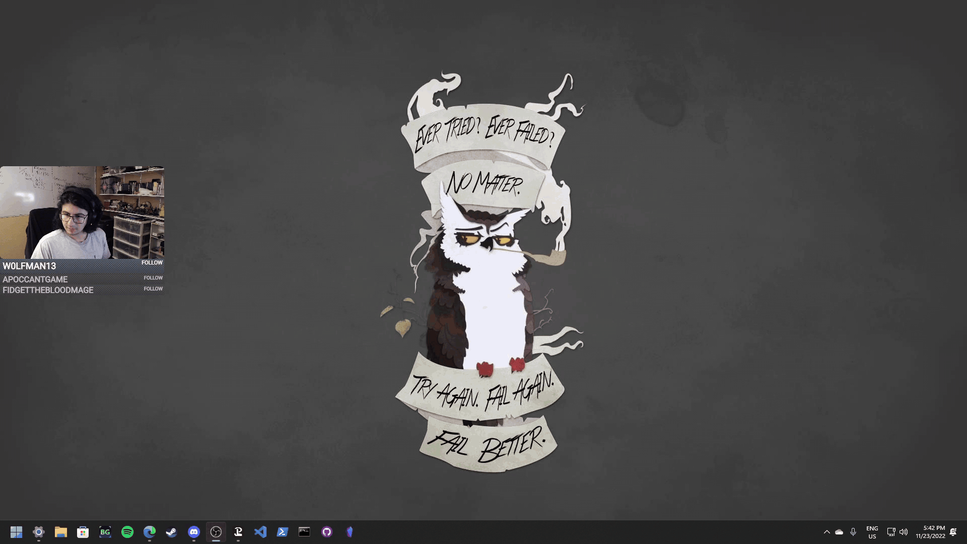 GIF showing the OOHH scene playing.